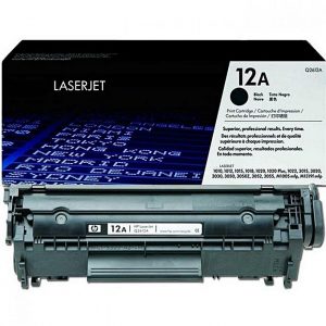 P 12A - Black LaserJet Toner Cartridge (Q2612A)