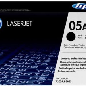 HP 05A Black Original LaserJet Toner Cartridge (CE505A)
