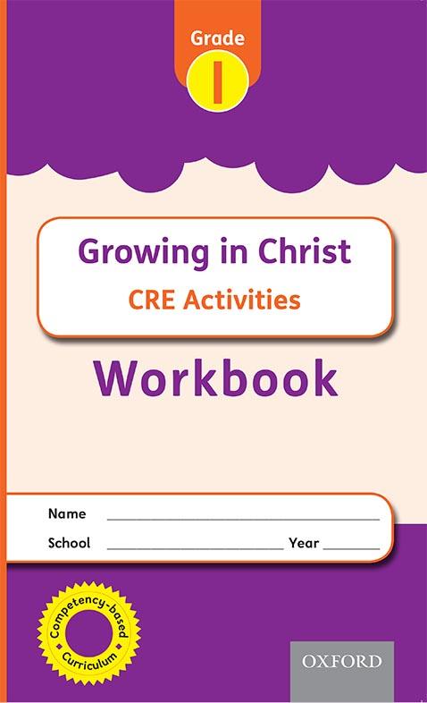 Growing in Christ CRE Workbook Grade 1