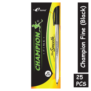 Enova Champion-Fine-Black (Packet) 25pcs