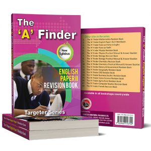 Targeter The ‘A’ Finder English Paper ll Revision Book