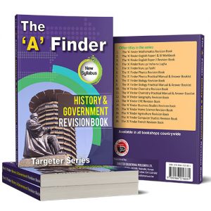 Targeter The ‘A’ Finder History & Government Revision Book